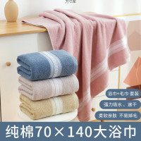 大浴巾毛巾套裝家用洗澡裹身浴巾學生兒童遊泳速乾吸水不毛鏈