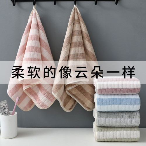 毛巾洗臉成人家用男女學生洗澡加厚速乾吸水不掉毛比柔軟