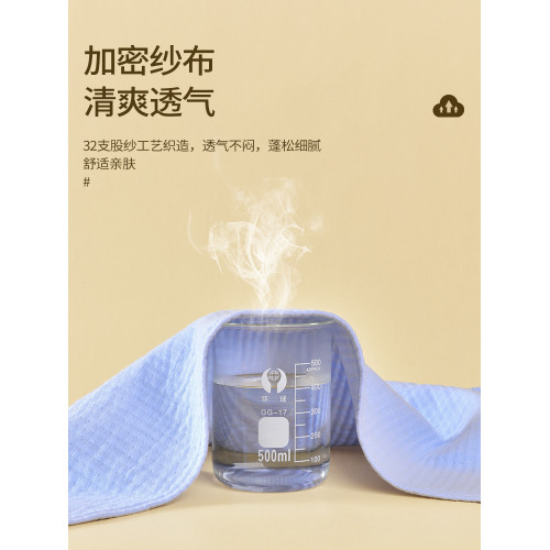 A6L紗布毛巾純棉洗臉吸水家用兒童寶寶面巾嬰兒速乾擦臉大人