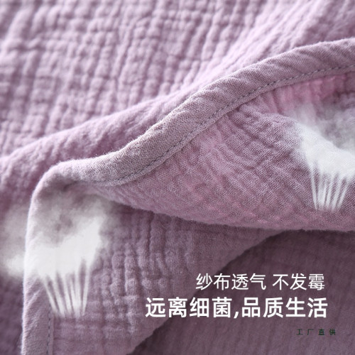 吸水棉質紗布浴巾可穿大人洗澡夏季速乾鬥篷2025新款棉質薄款浴袍