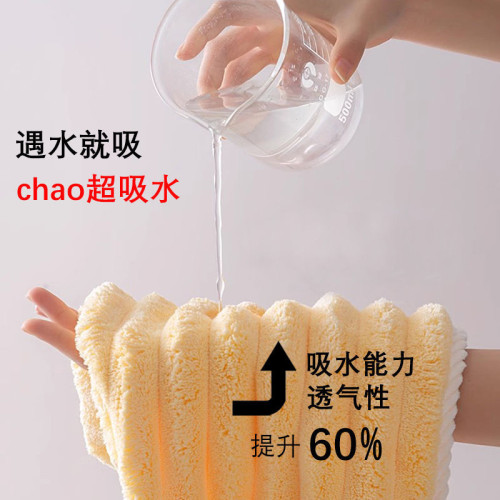 乾髮帽女2025新款浴帽超強吸水速乾加厚擦頭巾包頭髮乾髮毛巾學生