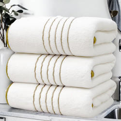 TEMU秋季新款 Towels Bath Towels 珊瑚毛巾套裝速乾吸水輕便