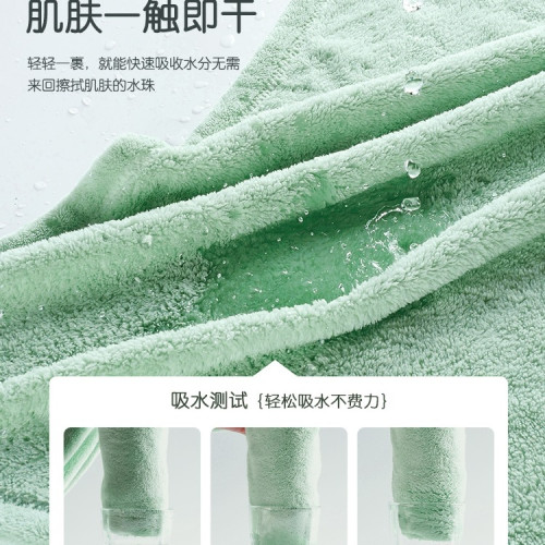 兒童浴巾洗澡可穿寶寶男女童鬥篷遊泳浴袍吸水速乾不掉毛大裹巾