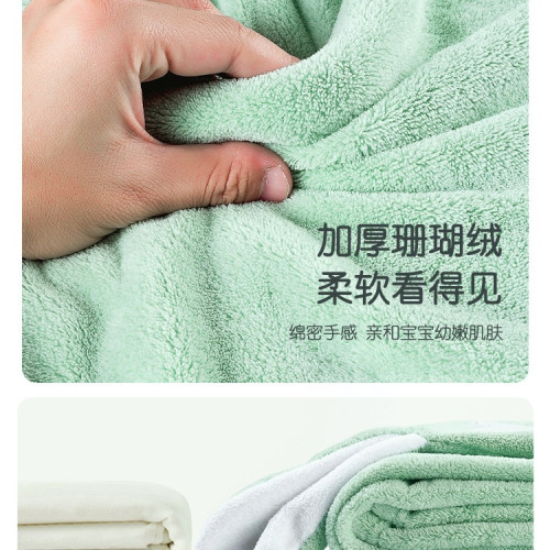兒童浴巾洗澡可穿寶寶男女童鬥篷遊泳浴袍吸水速乾不掉毛大裹巾