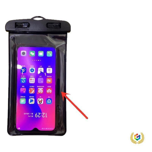 ✬【騎手用】軟材質外賣手機防水袋可充電美團通用大號觸控螢幕防水套
