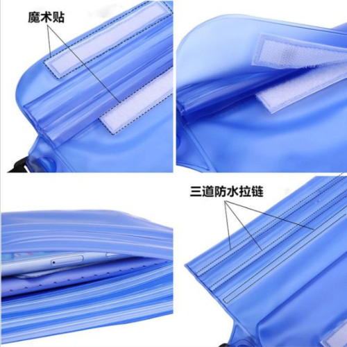 10個手機防水袋遊泳潛水漂流潑水節大號手機包戶外防水腰包廠