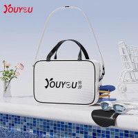 遊泳收納包大容量乾濕分離防水袋健身包沙灘可攜式洗澡包簡約手提包