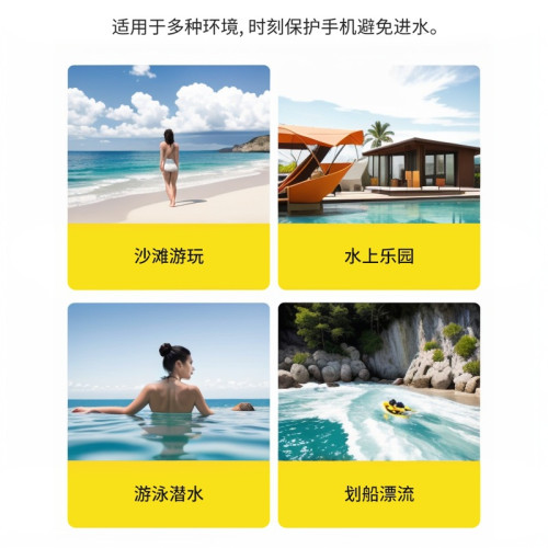 手機防水袋漂流密封袋外賣騎手專用裝備潛水拍攝水下收納手機套