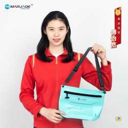 ✅單肩防水袋手拿包可觸控螢幕戶外旅行氣密防水拉鍊包遊泳漂流袋