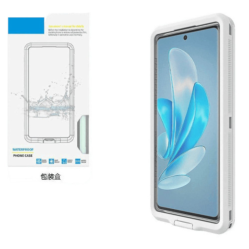 外賣騎手防水手機殼可觸控螢幕防雨透明美團通用可充電密封保護套