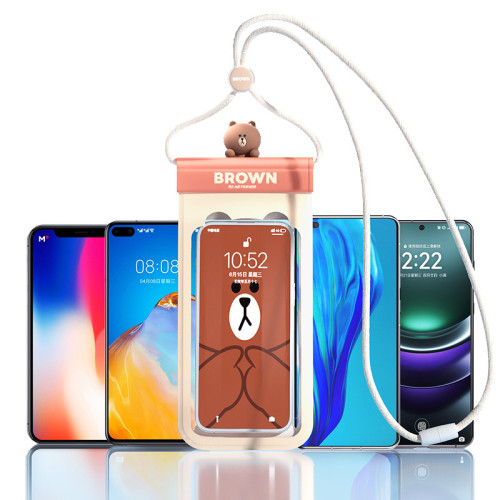 手機防水袋可觸控螢幕拍照遊泳海灘漂流潛水防雨防塵手機套騎手專用