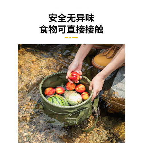 折疊可攜式防水桶包戶外休閒旅行用品露營野餐大號袋PVC網布儲