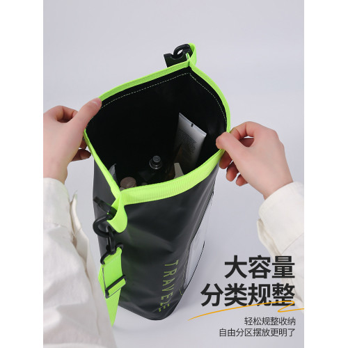 戶外防水包5L加大容量露營收納包遊泳二合一PVC防水袋