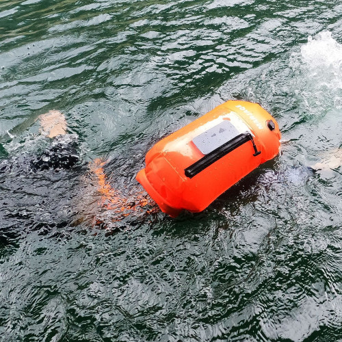 雙氣囊手機防水遊泳浮漂邁嘉千跟屁蟲氣密拉鍊防水漂流袋可儲物