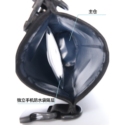 新品溯谿透明窗防水桶包碳纖維方形包海邊收納包漂流防水袋手機袋
