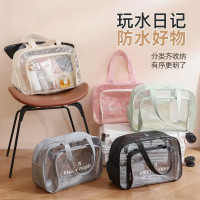 遊泳包帶鞋倉防水手提沙灘包旅行乾濕分離洗漱健身運動泳鏡收納袋