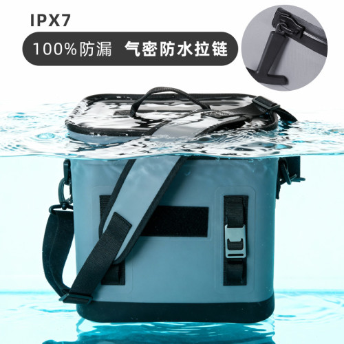 防水冰包保溫戶外冰包大容量可攜式露營旅行保冷TPU防撞野餐餐具袋
