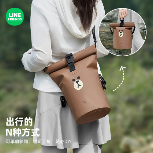 戶外漂流包防水包登山包海邊沙灘後後背包潛水收納袋溯谿包漂流單肩包