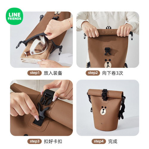 戶外漂流包防水包登山包海邊沙灘後後背包潛水收納袋溯谿包漂流單肩包