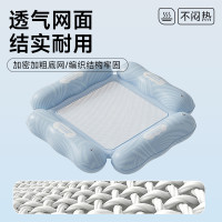 爆款PVC充氣浮排戶外可折疊浮床水上充氣用品躺椅漂浮床 