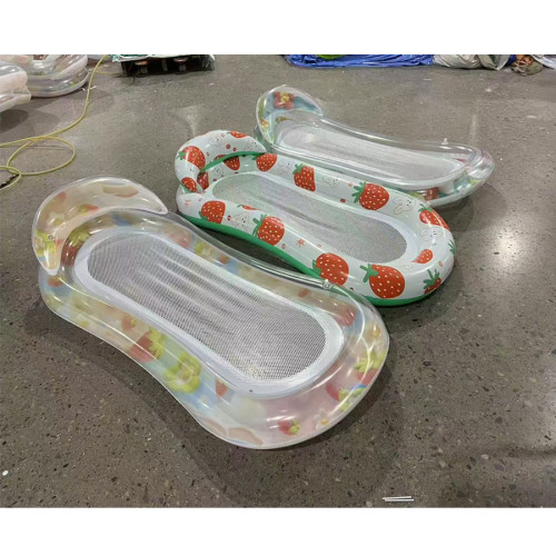 躺排水上漂浮神器成人pvc充氣大號水上充氣玩具浮排加厚躺椅浮床