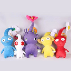 15cm Pikmin Stuffed Plush Toys Flower Bud Leaf Plush Doll Ca