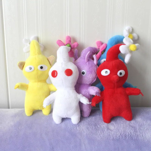 5pcs/set Pikmin Stuffed Plush Toys Flower Bud Leaf Plush Dol 5pcs/set Pikmin Stuffed Plush Toys Flower Bud Leaf Plush Dol