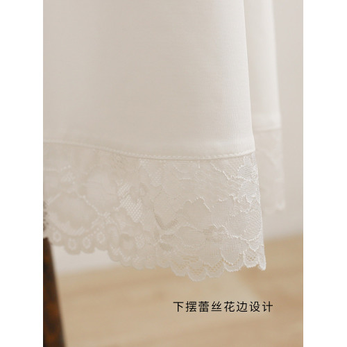 漢服襯裙蕾絲花邊內襯裙旗袍馬面防走光內搭裡襯洋氣打底半身長裙