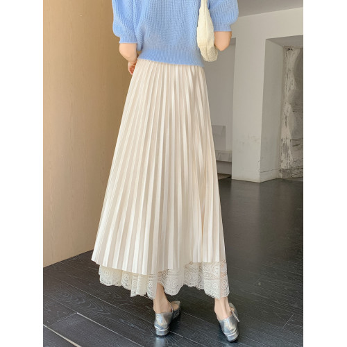 蕾絲半身裙輕奢高級感女2026新款春季氣質蓬蓬a字傘裙白色紗裙 蕾絲半身裙輕奢高級感女2026新款春季氣質蓬蓬a字傘裙白色紗裙