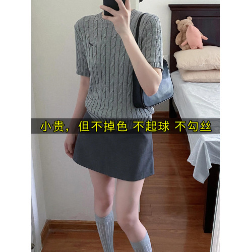 黑色西裝短裙女夏季大碼胖M高腰顯瘦梨形身材小個子a字包臀半身裙