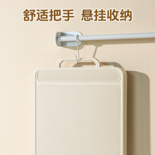 雙槍抗菌防霉菜板家用商用砧板雙面塑膠切菜板廚房不鏽鋼切菜板