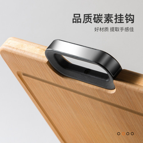 雙槍菜板整竹切菜板加厚雙面砧板家用案板可站立款