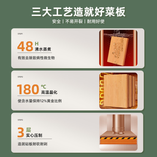 雙槍菜板天然楠竹砧板家用切菜雙面可用案板揉麵切水果粘板