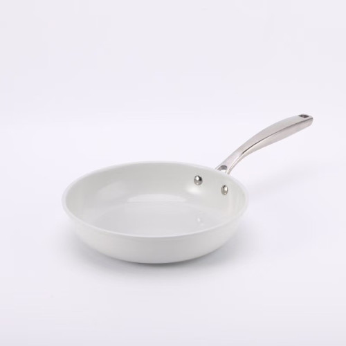 陶瓷平底鍋不沾鍋嬰兒輔食小煎鍋無塗層炒菜鍋家用煎餅煎蛋牛排鍋 陶瓷平底鍋不沾鍋嬰兒輔食小煎鍋無塗層炒菜鍋家用煎餅煎蛋牛排鍋