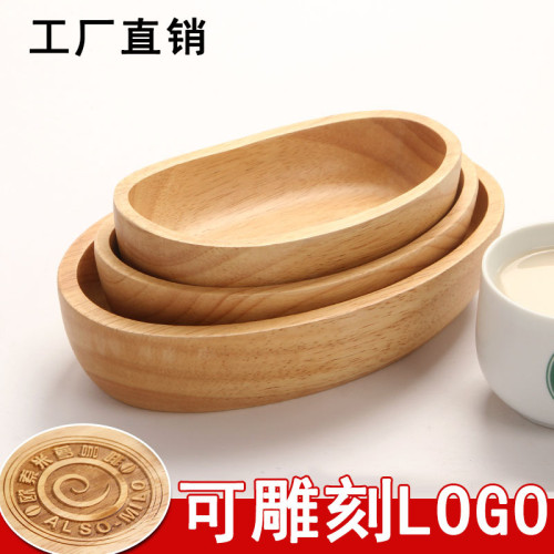 日式船形木碗家用水果沙拉碗甜品碗芋圓綿綿冰碗創意木製餐具托盤 日式船形木碗家用水果沙拉碗甜品碗芋圓綿綿冰碗創意木製餐具托盤