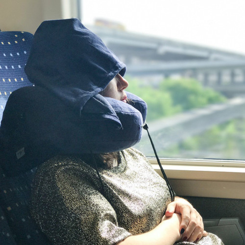 戶外旅行充氣H枕帶帽U型枕可攜式多功能頸椎枕頭午睡飛機火車護頸枕 戶外旅行充氣H枕帶帽U型枕可攜式多功能頸椎枕頭午睡飛機火車護頸枕