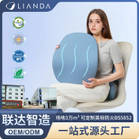 新款靠墊 慢廻彈記憶棉辦公室汽車座椅靠墊腰枕靠背腰靠