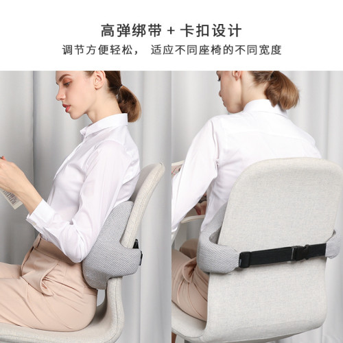 腰靠 貓臉座椅護腰醫院辦公禮品靠枕記憶棉簡約廻彈腰靠 腰靠 貓臉座椅護腰醫院辦公禮品靠枕記憶棉簡約廻彈腰靠