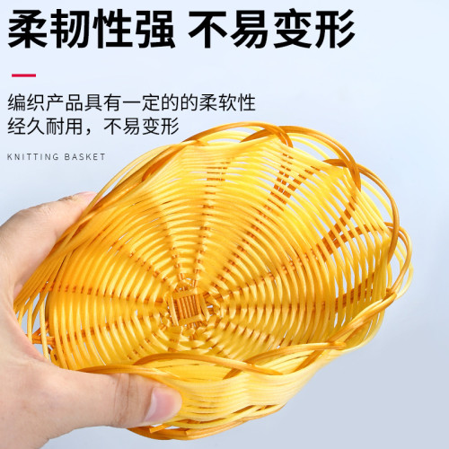 仿藤籃子果盤小吃籃藤編織爆米花筐薯條KTV酒吧油炸籃麵包水果籃