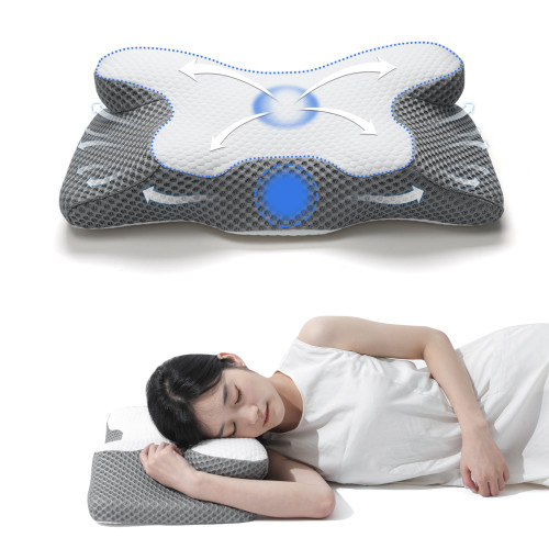 記憶棉枕頭異形家用禮品助睡眠記憶枕廻彈護頸枕零壓側睡枕頭 記憶棉枕頭異形家用禮品助睡眠記憶枕廻彈護頸枕零壓側睡枕頭