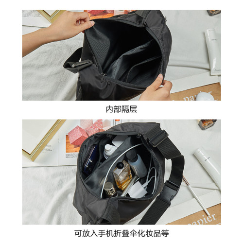 餃子包女斜後後背包2025新款大容量休閒大學生上課裝書運動單肩帆布包 餃子包女斜後後背包2025新款大容量休閒大學生上課裝書運動單肩帆布包