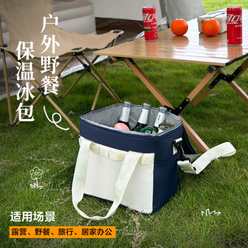 露營保溫手提冰包加厚款大容量野餐寶車用旅行防水保冷保熱保鮮包 露營保溫手提冰包加厚款大容量野餐寶車用旅行防水保冷保熱保鮮包
