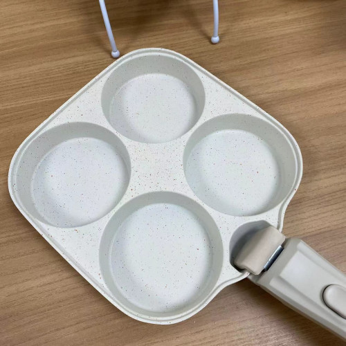 新款可拆卸四孔煎蛋鍋多功能煎鍋麥飯石不沾鍋平底鍋電磁爐通用 新款可拆卸四孔煎蛋鍋多功能煎鍋麥飯石不沾鍋平底鍋電磁爐通用