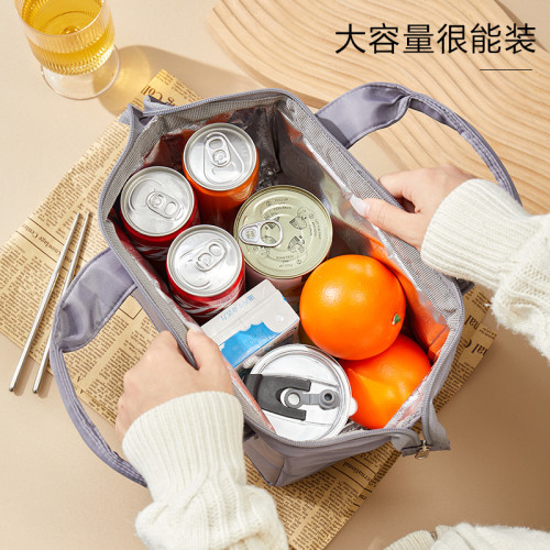 高顔值便當包手提飯盒袋上班族露營保溫包禮品帶飯餐包 高顔值便當包手提飯盒袋上班族露營保溫包禮品帶飯餐包