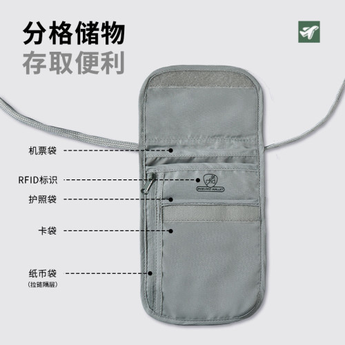 護照證件包貼身隱形防水RFID防盜腰包出國旅行錢收納斜後後背包 護照證件包貼身隱形防水RFID防盜腰包出國旅行錢收納斜後後背包