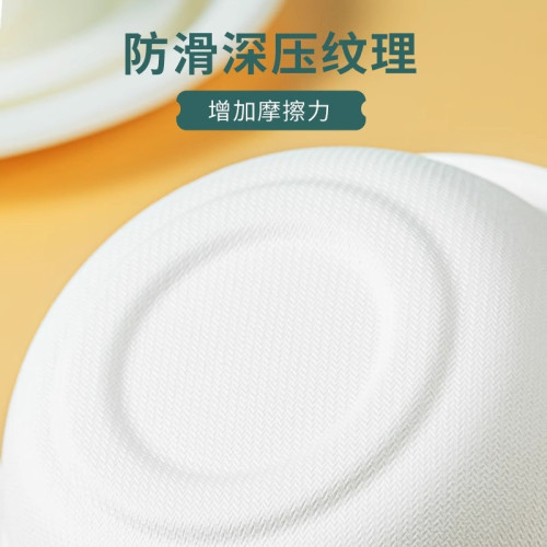 一次性紙碗家用紙盤紙碗餐具可降解盤子筷子食品級餐盤加厚商用