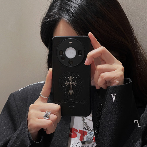 皮質克羅JH適配華爲三星mete60Pro蘋果復古貼配件潮牌男