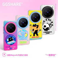 寄居蟹原創設計唱片貓vivo手機殼集合x200promini手機套x200ultra