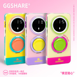 GGSHARE原創設計拼接彩色塊支點華爲mate70手機殼80pro手機套防摔