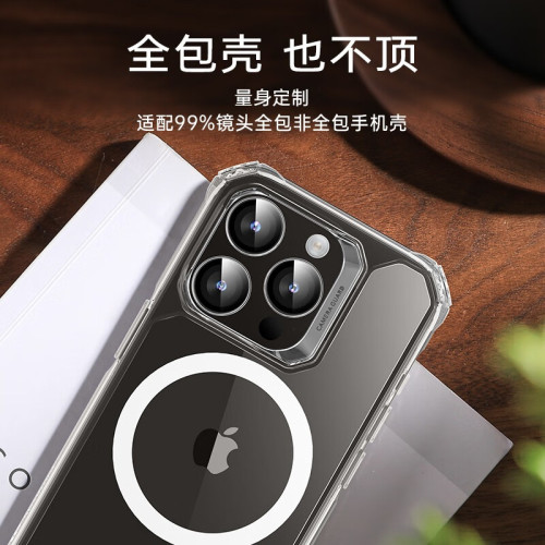 iphone15鏡頭膜蘋果15ProMax鏡頭攝影機獨立分體高清不頂殼保護膜